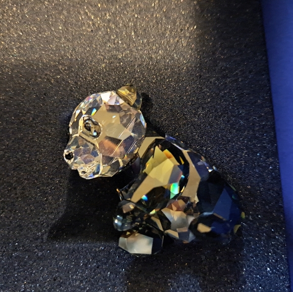 Swarovski SCS 2008 Panda mother and cub excellent with boxes and COA - Picture 4 of 9